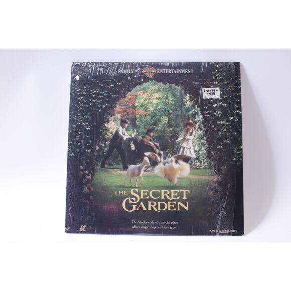The Secret Garden, Wide Screen, 1994, Childrens, LaserDisc, Digital Sound, Optic - Picture 1 of 3